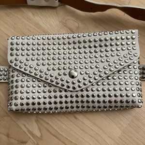 White belt bag
